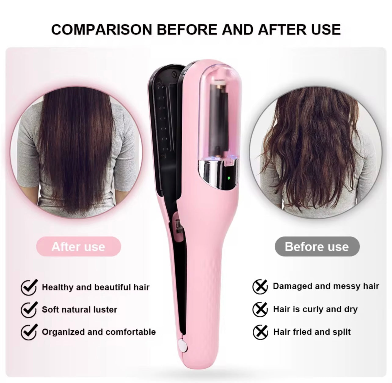 Electric Cordless Hair Ends Cutter